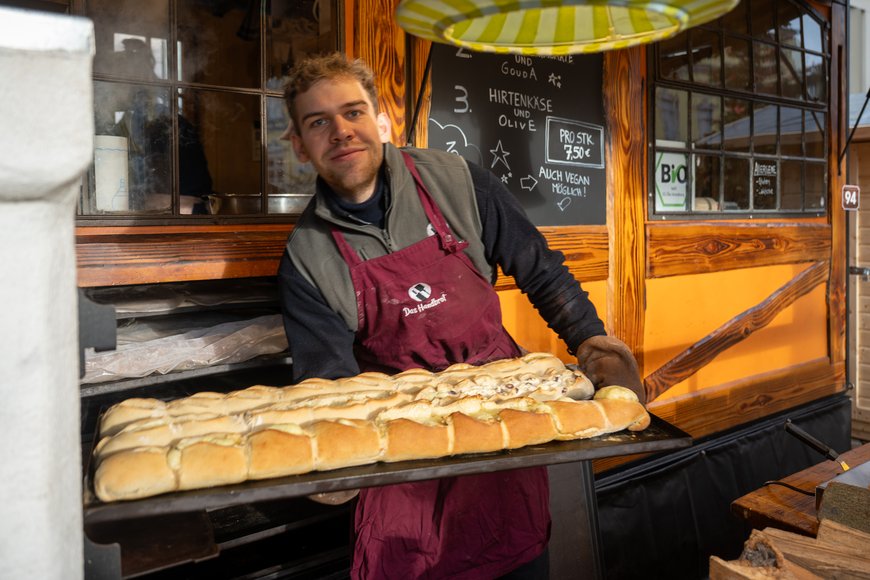 Handbrot auf dem Lamberti-Markt 2025. Foto: Sascha Stüber