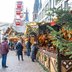Vorschau: Drudo Lederwaren mit Blick in Richtung Nostalgie Riesenrad auf dem Lamberti-Markt 2025. Foto: Sascha Stüber