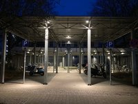 Fahrradstation am Waffenplatz. Foto: Stadt Oldenburg