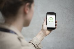 Die KATWARN-App zeigt: Es liegt keine Warnung vor. Foto: Matthias Heyde/Fraunhofer FOKUS