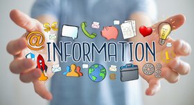 Schriftzug Information. Foto: sdecoret / Adobe Stock