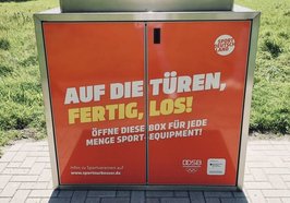 Die SportBox in Bloherfelde steht allen Sportbegeisterten zur Verfügung und lädt zu individuellen und gemeinschaftlichen Outdoor-Workouts ein. Foto: Stadt Oldenburg