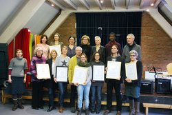 Die Preisträger des Förderpreises Kulturelle Bildung 2015/2016. Stadt Oldenburg.