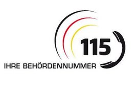 Logo der Behördenrufnummer 115. Quelle: www.d115.de