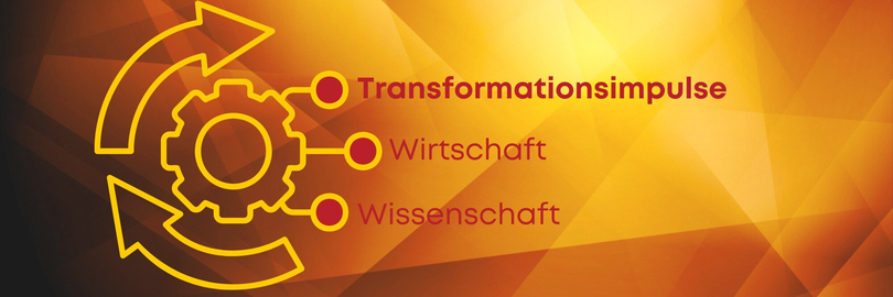 Logo der Veranstaltungsreihe Transformationsimpulse. Abbildung: Oldenburger Energiecluster OLEC e.V.