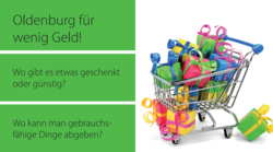 Broschüre Oldenburg für wenig Geld. Foto: Stadt Oldenburg