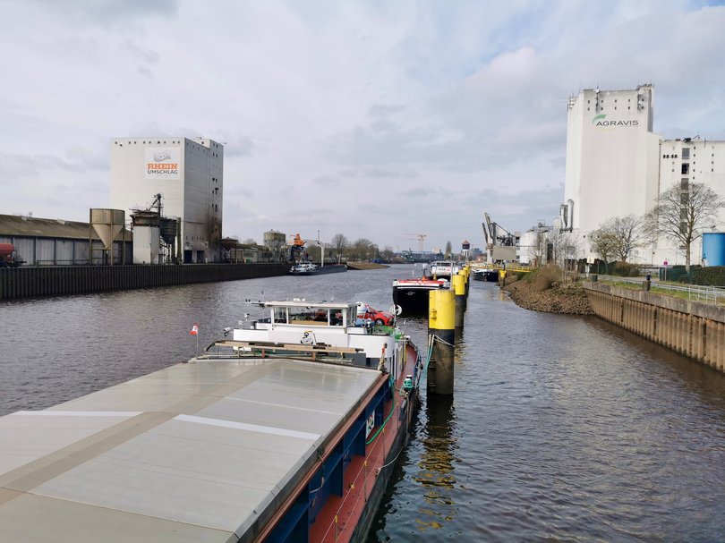 Bilck auf den Hafen Oldenburg. Foto: Stadt Oldenburg