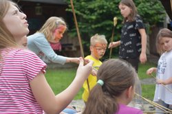 50 Jahre Ferienpass Jubiläum auf dem Abenteuerspielplatz. Foto: Stadt Oldenburg
