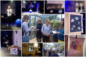 Collage vom zweiten Speed-Dating Kita & Kultur. Fotos: Stadt Oldenburg.