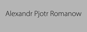 „Alexandr Pjotr Romanow“