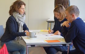 Kleingruppenarbeit beim 15. Netzwerktreffen. Foto: Stadt Oldenburg