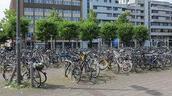 Abstellanlage auf dem Bahnhofsvorplatz in Oldenburg. Foto: Stadt Oldenburg