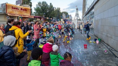 Blick über den Kramermarkt 2019. Foto: Sascha Stüber