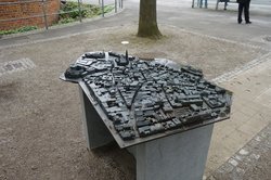 Das Tastmodell am Schlosswall 3. Foto: Stadt Oldenburg