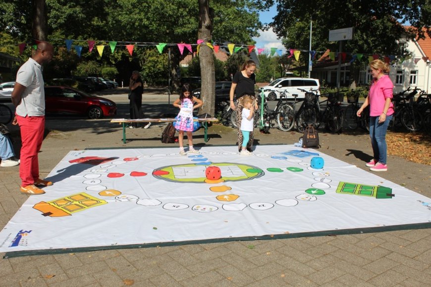 Spielangebot der Frühen Hilfen, Stadt Oldenburg. Foto: Sonja Deuling