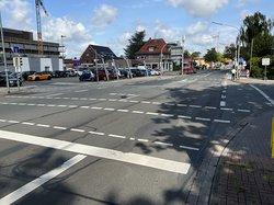 Ansicht Alexanderstraße Knoten Im Dreieck. Foto: Stadt Oldenburg