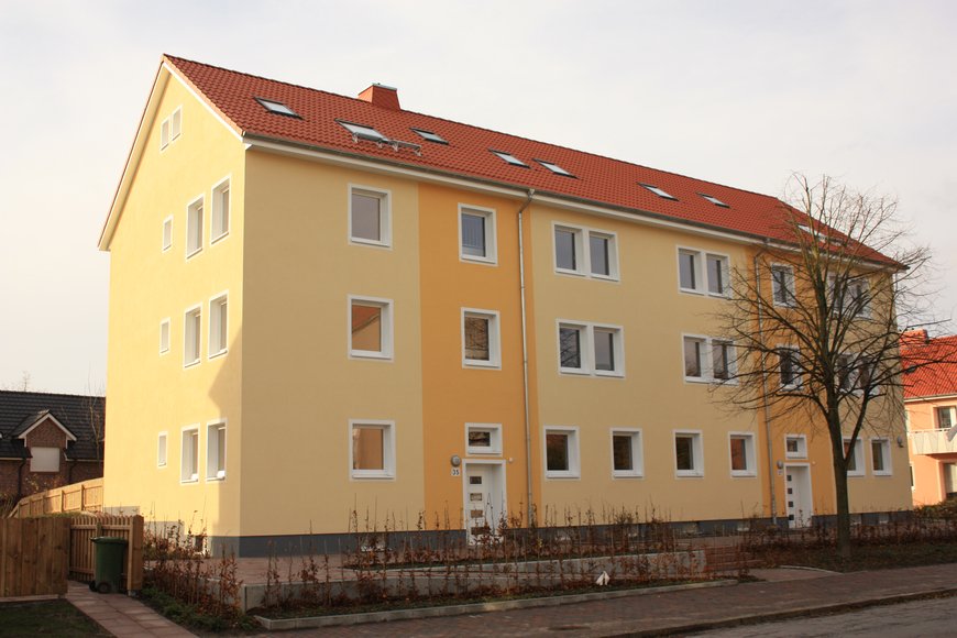Vordere Hausansicht. Foto: Stadt Oldenburg