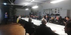 Vortragende Braus und Schavan beim gut besuchten Branchentreff am 20.1.2026. Foto: Stadt Oldenburg