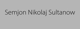 „Semjon Nikolaj Sultanow“