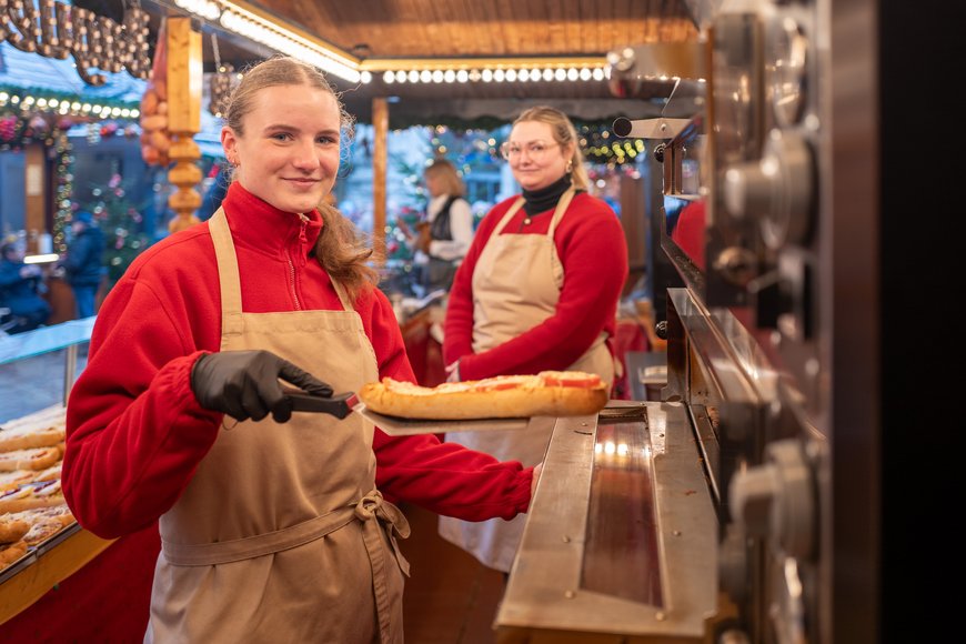 Baguettes auf dem Lamberti-Markt 2025. Foto: Sascha Stüber