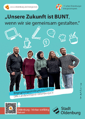 Postkarte zum Projekt: „Begegnungszentrum KAISER19“ Foto: Stadt Oldenburg