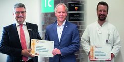 Symbolische Fördermittel-Übergabe für das Projekt TelKonNet. Foto: Metropolregion Nordwest und Sascha Stüber