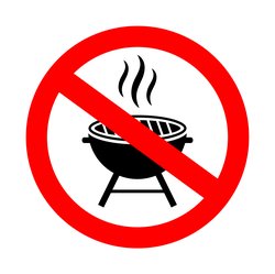 Grillen verboten. Foto: Arcady/AdobeStock