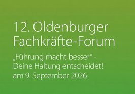Ankündigung zum 12. Oldenburger Fachkräfte-Forum. Foto: KI-generiert durch die Stadt Oldenburg