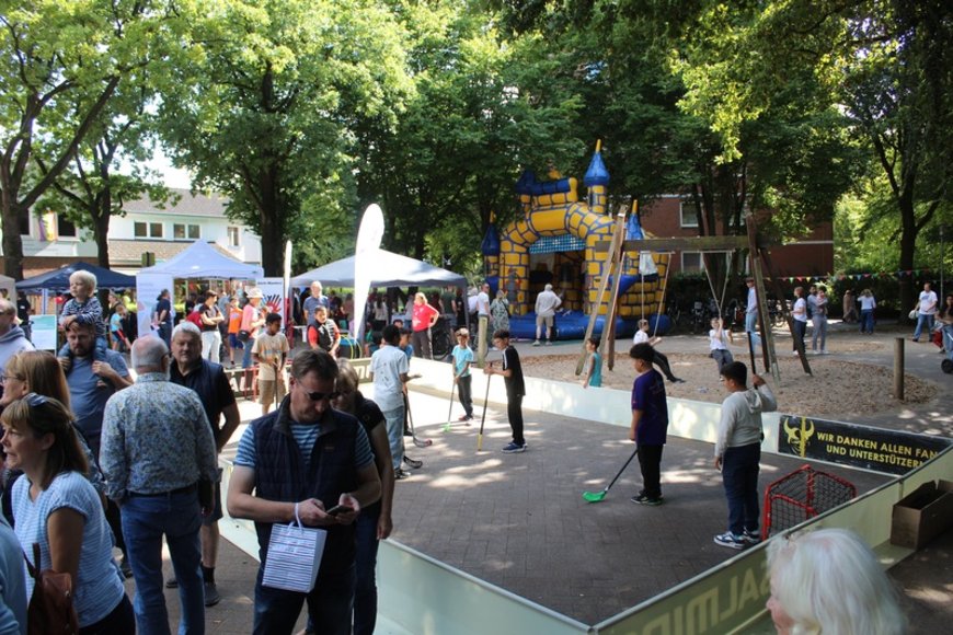 TuS Bloherfelde, Hockeyfeld. Foto: Sonja Deuling