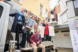 Beteiligte beim Projekt Häusings in der Haarenstraße. Foto: Foto- und Bilderwerk
