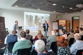 Vorstellung der Angebote der Creditreform. Foto: Sascha Stüber