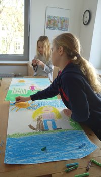 Kunstunterricht in der Schule