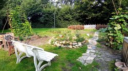 Der Garten im September 2024. Foto: Gudrun Stolte