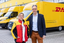 Die Deutsche Post AG gewann den Klima-Innovationspreis „klip26“ der Wirtschaftsförderung in der Kategorie „Große Unternehmen“. Foto: Bonnie Bartusch