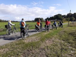 Eine Radtour des inForums mit der Haaren-Wasseracht führt entlang der Südbäke bis zur Ofenerdieker Bäke und informiert zum Wassermanagement. Foto: privat
