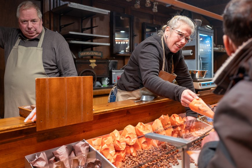 Meyer's süße Sachen auf dem Lamberti-Markt 2025. Foto: Sascha Stüber