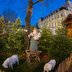 Vorschau: Schäferfiguren mit Schloss im Hintergrund beim Lamberti-Markt 2025. Foto: Sascha Stüber