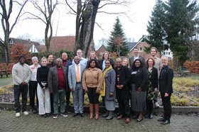 Die Delegation aus Oldenburgs südafrikanischer Partnerkommune war für einen Tag zu Gast zum gemeinsamen Austausch über Präventionsprojekte. Foto: Stadt Oldenburg