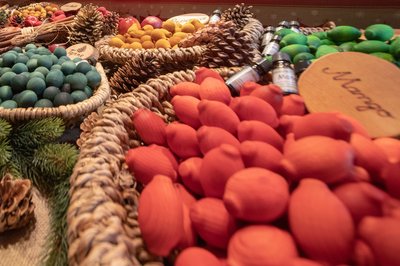 Dufthölzer auf dem Lamberti-Markt. Foto: Sascha Stüber