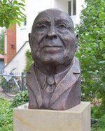 Die Bronzebüste von Leo Trepp. Foto: Stadt Oldenburg
