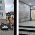Vorschau: Aktion „einWANDfrei saubere City“ – Vorher/Nachher Achternstraße 42. Foto: Projekt „einWANDfrei“/Stadt Oldenburg