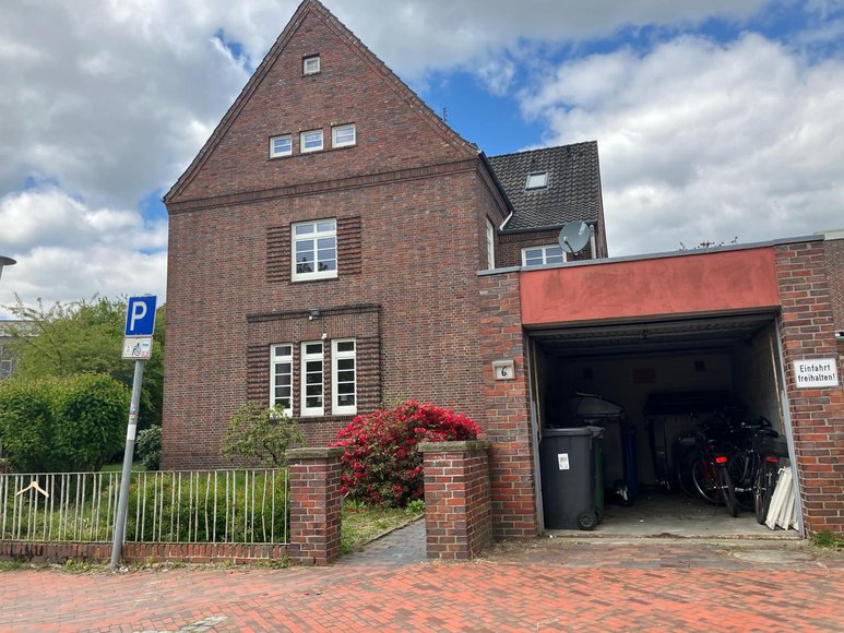 Vordere Hausansicht. Foto: Stadt Oldenburg