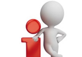 Figur mit Info-I. Foto: Anatoly Maslennikov/Fotolia
