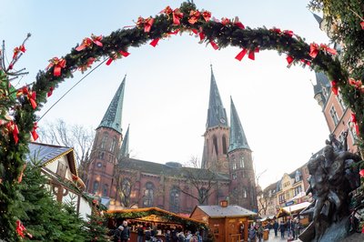 Blick auf den Lamberti-Markt 2019. Foto: Sascha Stüber