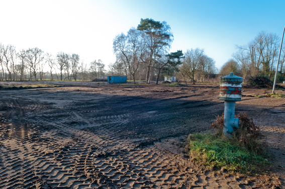 Fläche der ehemaligen Kanadischen Siedlung. Foto: Peter Duddek