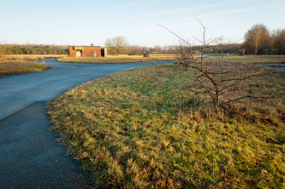 Flugbetriebsbereich mit Blick in Richtung Alexanderstraße. Foto: Peter Duddek