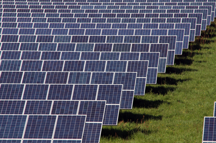 Solaranlage auf dem Fliegerhorst. Foto. Stadt Oldenburg
